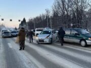 В ДТП с пятью автомобилями в Горно-Алтайске пострадала женщина-пассажир