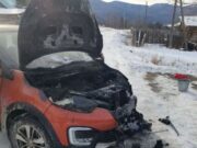 Еще два автомобиля сгорели в Республике Алтай