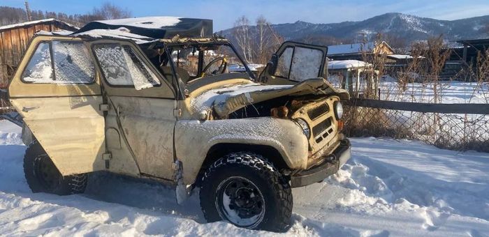 УАЗ слетел с дороги в Шебалинском районе, пострадали женщина и ребенок