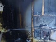 За сутки произошло два пожара: в Горно-Алтайске горел дом, в Камлаке – баня