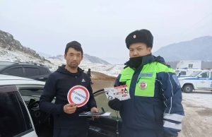 В Онгудайском районе прошла акция «Остановим ДТП» AQADjQtrG1sysUt