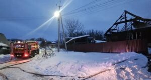 Еще один пожар произошел в Горно-Алтайске