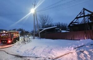 Еще один пожар произошел в Горно-Алтайске