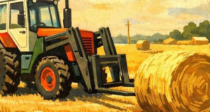 Оброненный погрузчиком тюк сена убил человека в Чойском районе