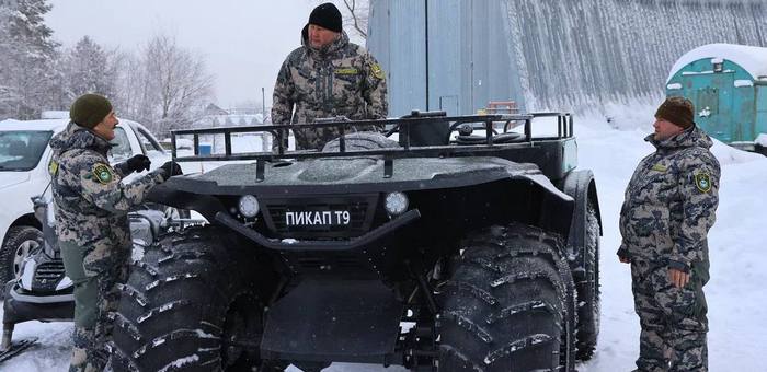 Новая лесопатрульная техника поступила в Республику Алтай