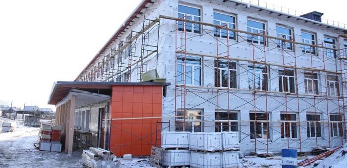 Готовность – 70%: в Шебалинской школе продолжается капремонт