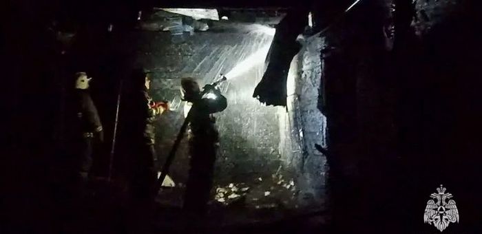 Крупный пожар произошел в Шебалинском районе: горели дом, баня и хозпостройки