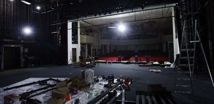 Большой и малый залы отремонтируют в Национальном театре