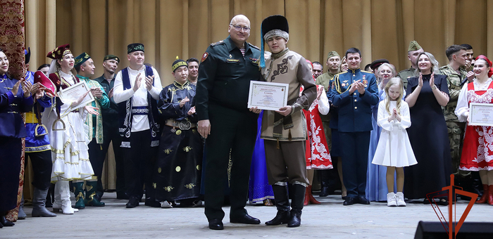 Росгвардеец с Алтая стал победителем окружного этапа конкурса художественной самодеятельности