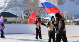 Новую хоккейную площадку открыли в Чаган-Узуне
