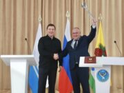 Игорь Русских вступил в должность главы Чойского района и тоже получил разводной ключ
