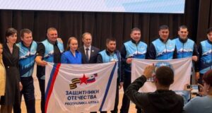 Команда с Алтая стала призером Кубка защитников Отечества по волейболу сидя