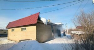 В Горно-Алтайске горел магазин