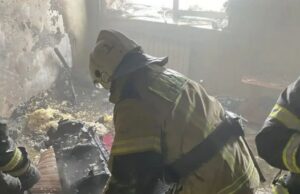 Причиной пожара в майминской многоэтажке стала неосторожность при курении