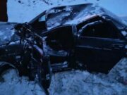 Молодой лихач устроил ДПТ у села Дубровка и перевернул «Ладу»