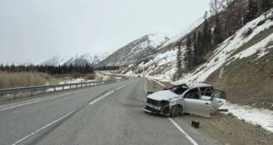 Водитель и пассажирка госпитализированы после ДТП у села Чаган-Узун