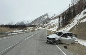 Водитель и пассажирка госпитализированы после ДТП у села Чаган-Узун