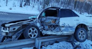 Житель Чечни вылетел на встречку и устроил серьезное ДТП у Черемшанки