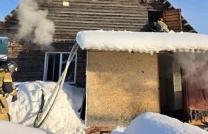 На пожаре в Турочаке погиб человек
