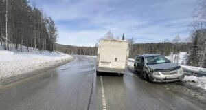 Красноярец устроил ДТП с двумя иномарками у села Карасук