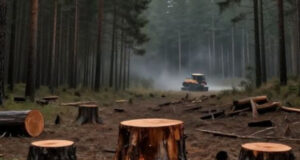 Местные жители встали на защиту «Бора на Плешково» и требуют прекратить вырубку леса