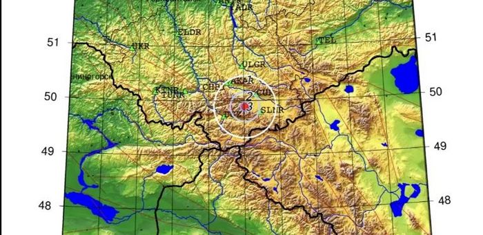 В Кош-Агачском районе произошло землетрясение