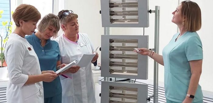 Новый облучатель появился в кожно-венерологическом диспансере