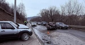 Шесть человек попали в больницу после ДТП в Кызыл-Озеке