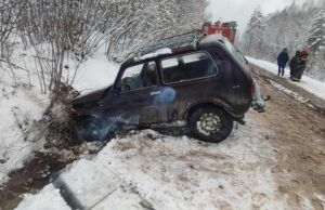 «Ниву» занесло в Турочакском районе, пострадала 18-летняя девушка