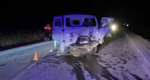 В Онгудайском районе УАЗ сбил корову на дороге, водитель госпитализирован В Онгудайском районе УАЗ сбил корову на дороге, водитель госпитализирован