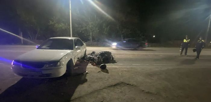 Мотоциклиста госпитализировали после ДТП с иномаркой в Соузге