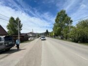В Усть-Коксе автоледи на Audi сбила выбежавшего на дорогу ребенка