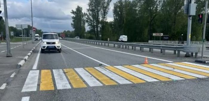 На въезде в Республику Алтай «Лада» сбила велосипедиста из Магаданской области