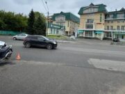 Женщина устроила ДТП в Горно-Алтайске, пострадал мотоциклист