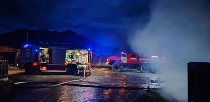 За сутки в Республике Алтай произошло три пожара