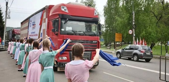 Из Республики Алтай отправили более 250 тонн гуманитарного груза для участников СВО