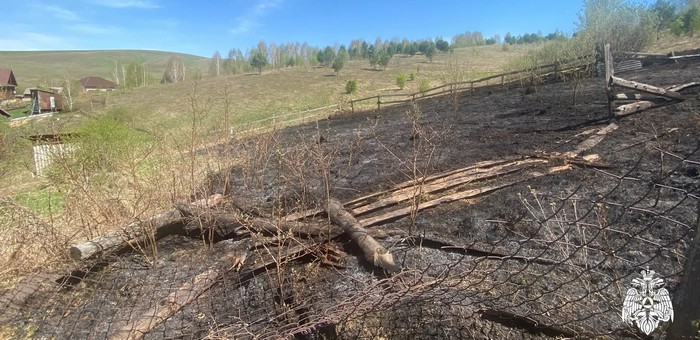 Четыре ландшафтных пожара произошло в регионе с начала мая