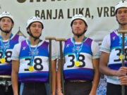 Очередной успех спортсменов ГАГУ на чемпионате Европы по рафтингу