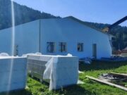 Продолжается строительство модульного дома культуры в Бешпельтире