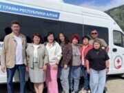 Врачи автопоезда «Здоровье» приняли около 600 жителей Усть-Коксинского района