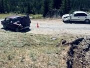 В ДТП с двумя автомобилями у Саратана погиб пожилой мужчина