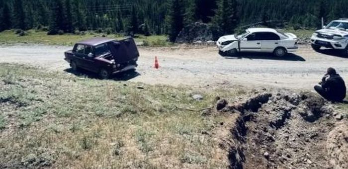 В ДТП с двумя автомобилями у Саратана погиб пожилой мужчина