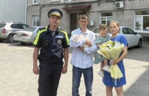 На Алтае автоинспектор помог роженице вовремя добраться до перинатального центра