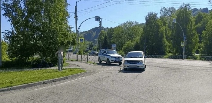 Женщина-пешеход госпитализирована после ДТП в Майме
