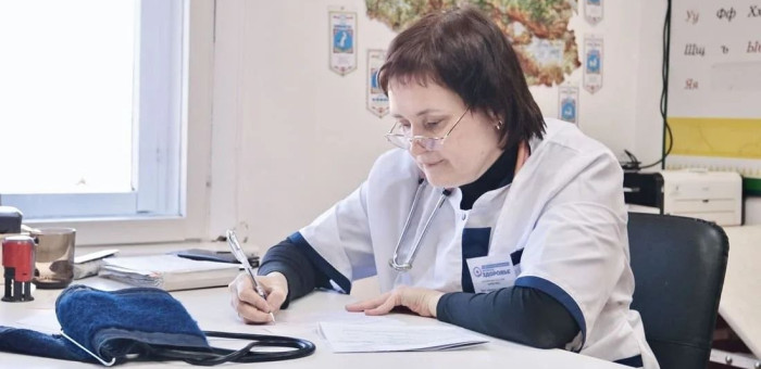 Автопоезд «Здоровье» работает в Усть-Канском районе