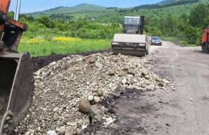 Ремонт улицы Сосновой в Горно-Алтайске завершится к октябрю