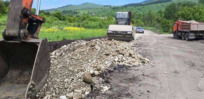 Ремонт улицы Сосновой в Горно-Алтайске завершится к октябрю