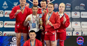 Сборная Республики Алтай завоевала бронзу на командном Чемпионате России по самбо Сборная Республики Алтай завоевала бронзу на командном Чемпионате России по самбо