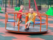 В Майме отремонтировали детско-спортивную площадку