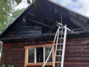 В Горно-Алтайске произошел пожар в жилом доме